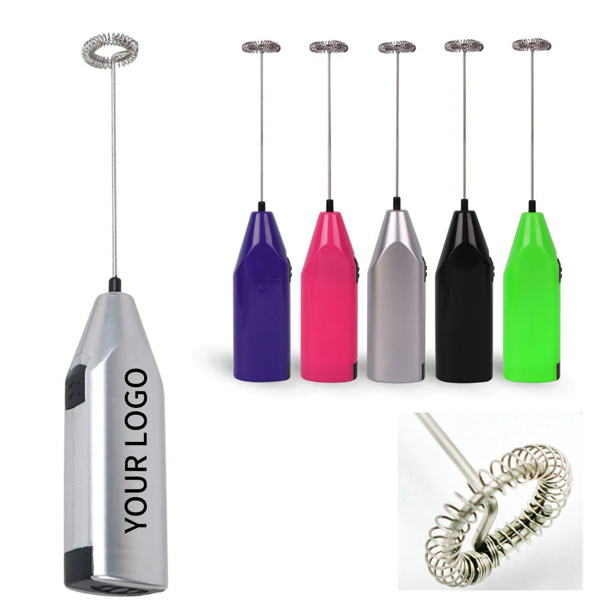 ABS Compact Coffee Foam Whisk 1