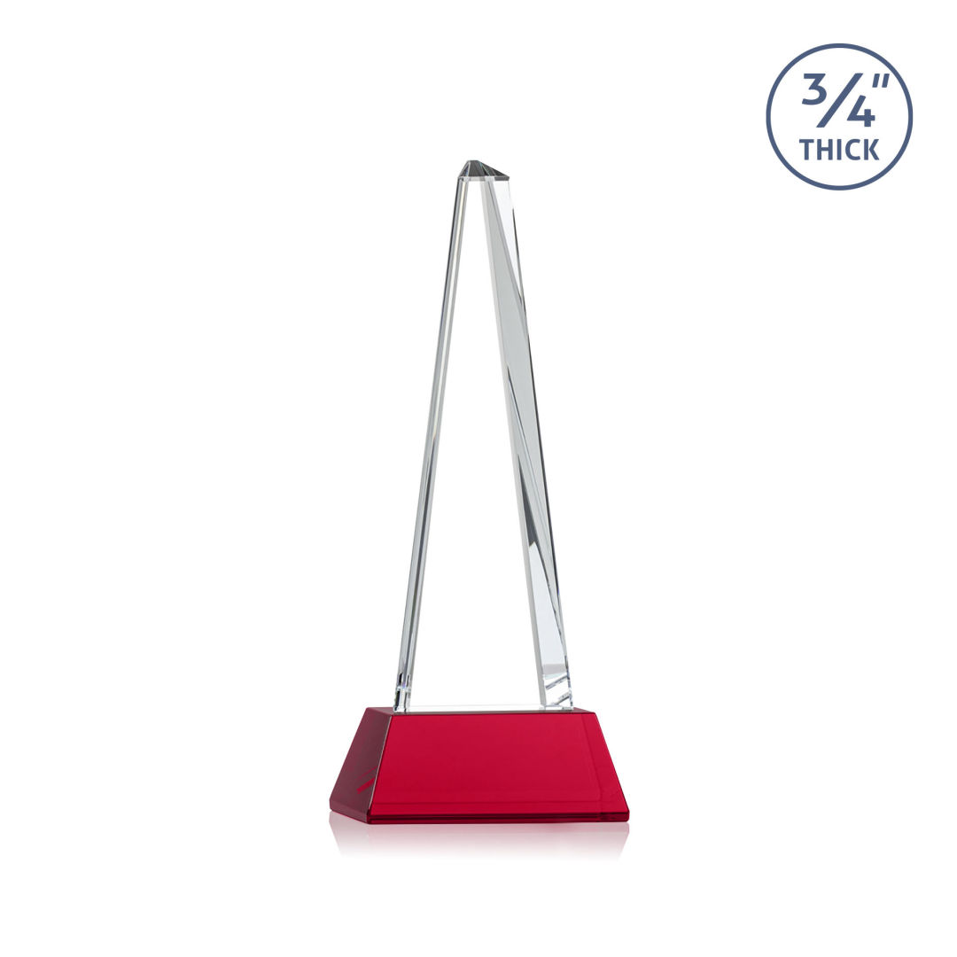 Majestic Tower Award on Newhaven Base - Red 6