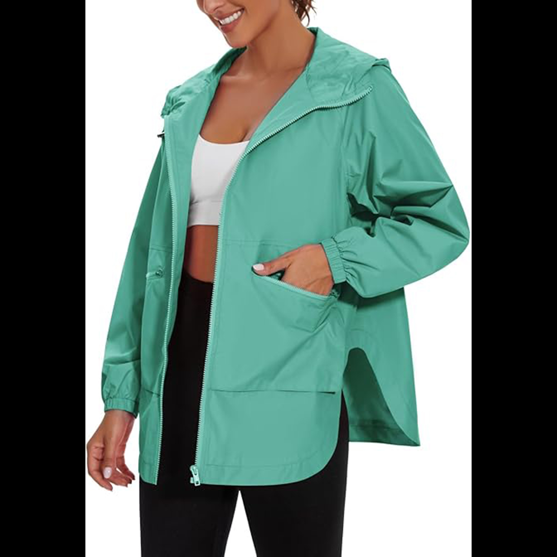 Womens Waterproof Raincoat 34