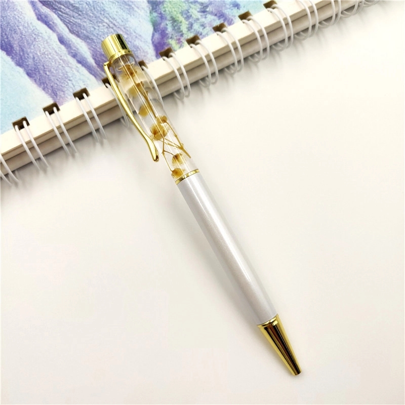Dried Flower Metal Ballpoint Pen 13