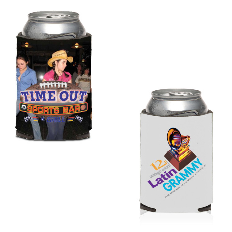 Full Color Sublimation Collapsible Can Cooler 2