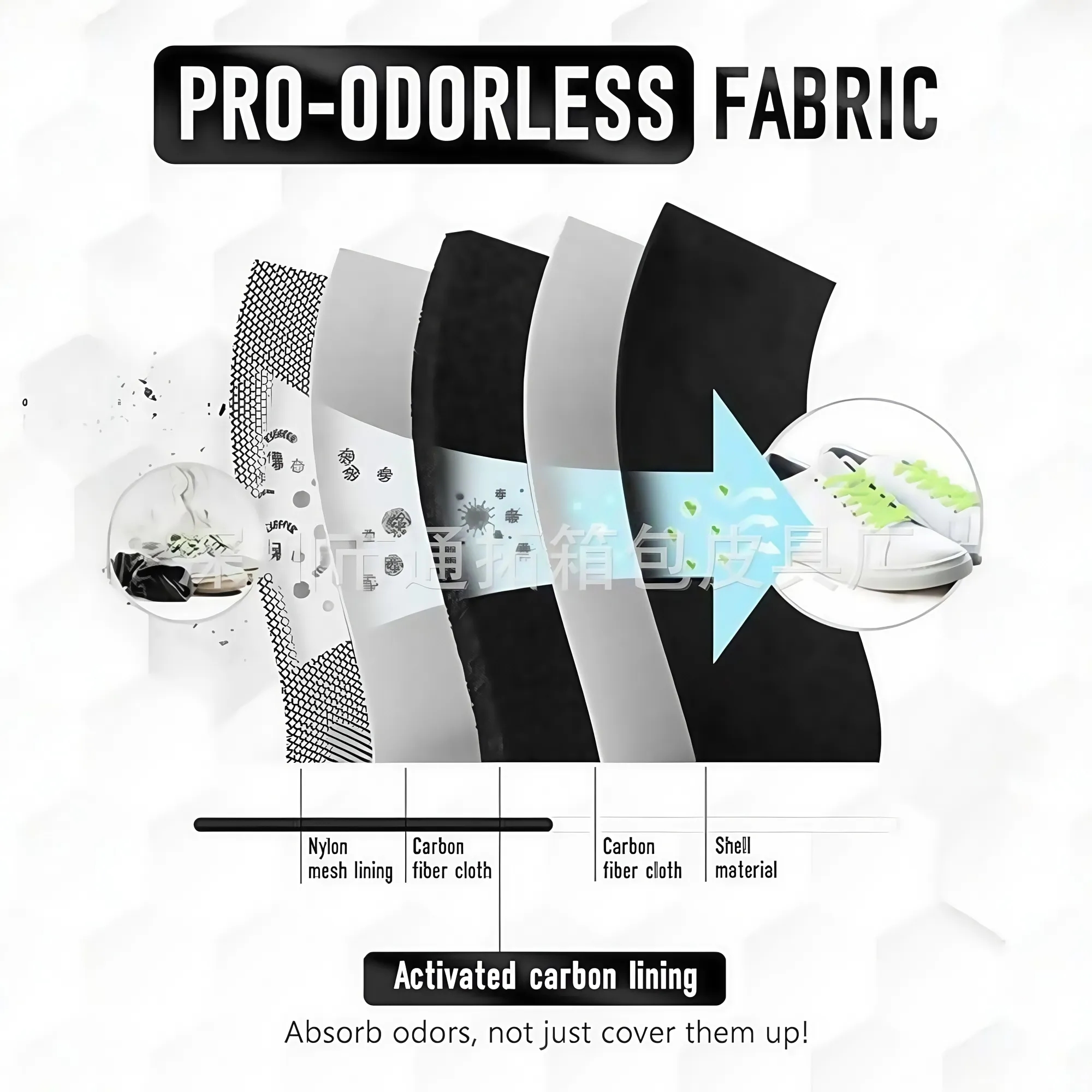 Reflective Strips Shoe Storage Bag 5