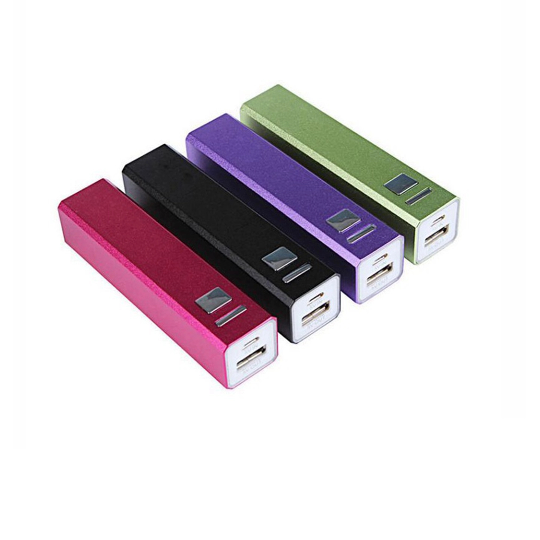 2200 mAh Metallic Portable Power Bank Charger 2