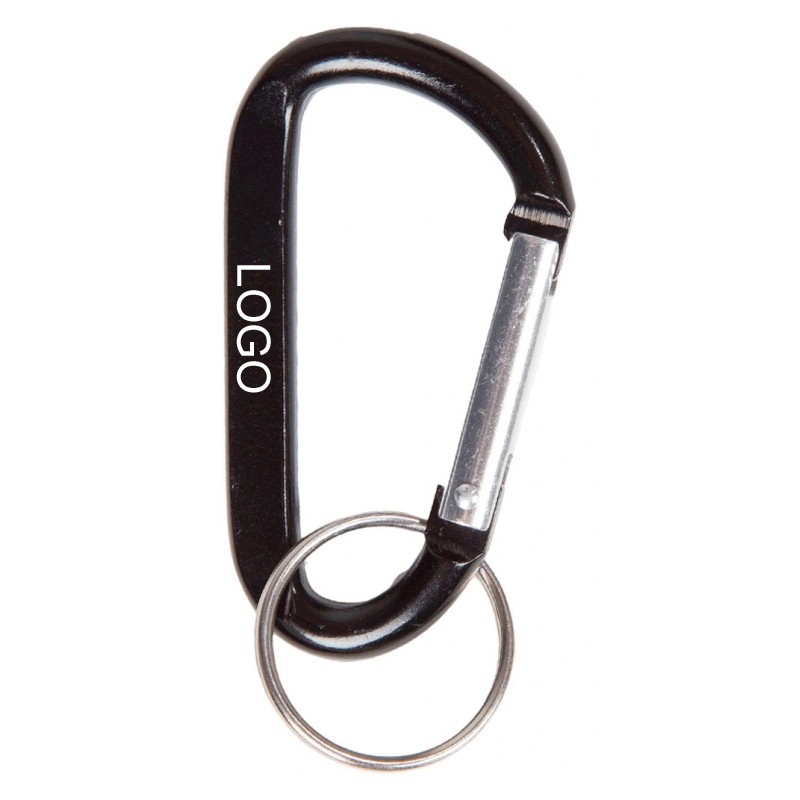 Carabiner W/ Key Ring (2 3/4") 1