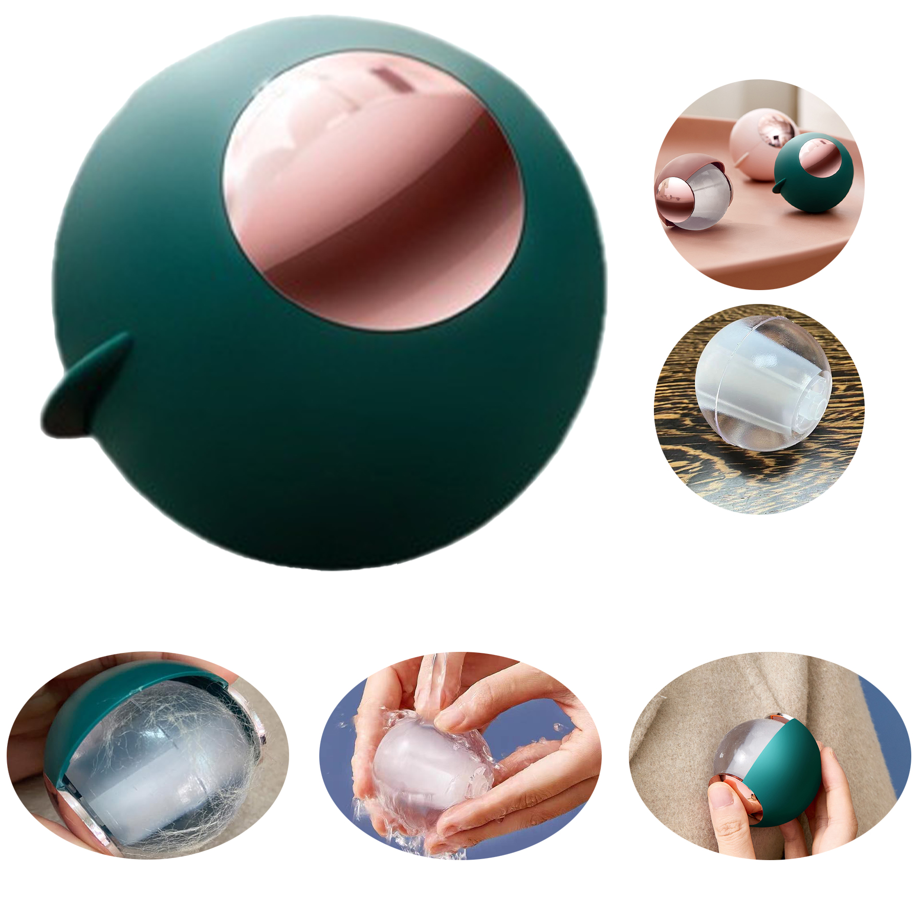 Reusable Gel Lint Roller Ball