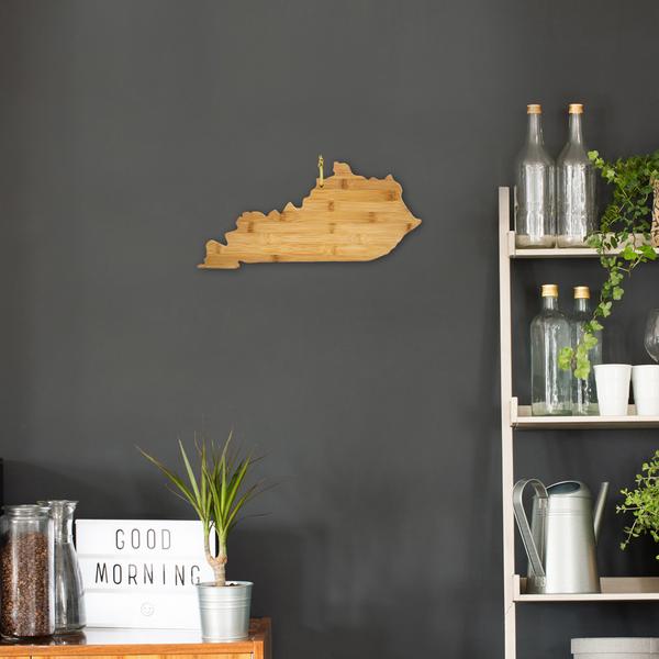 U.S. State Shaped Bamboo Cutting and Serving Boards 195