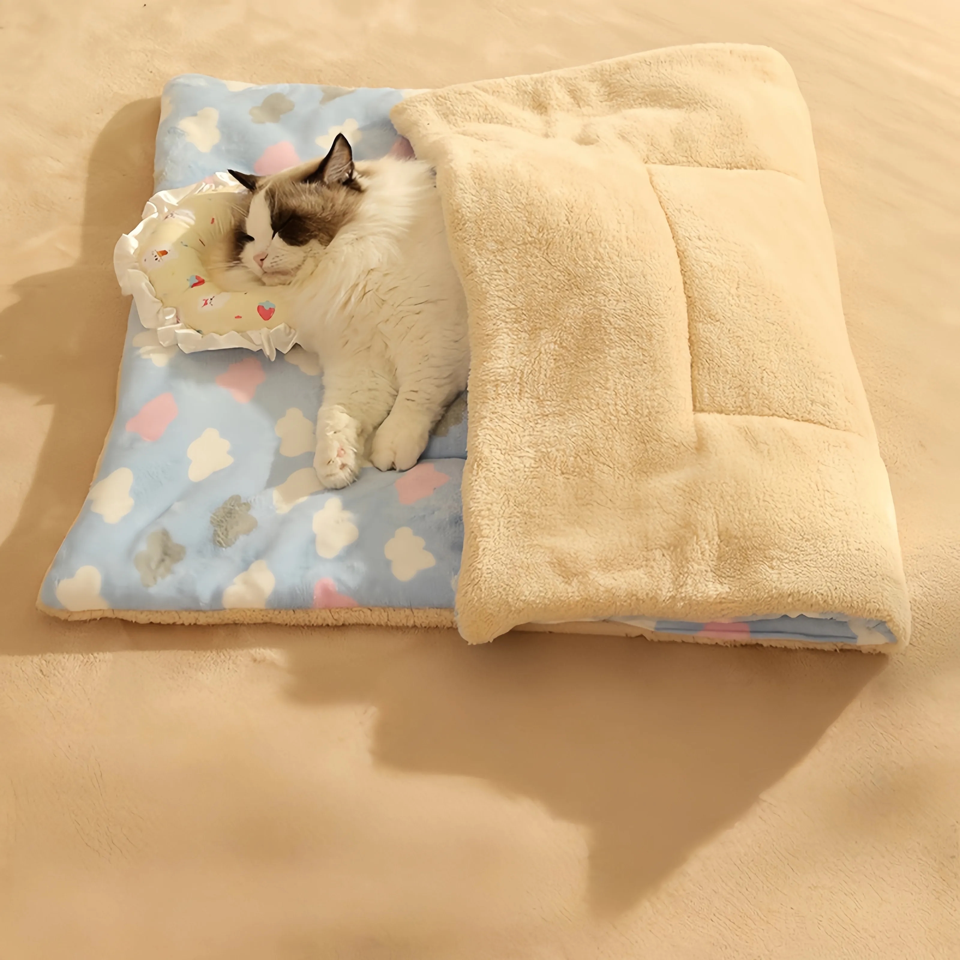Blankets And Sleeping Pads For Pets In Autumn And Winter 3