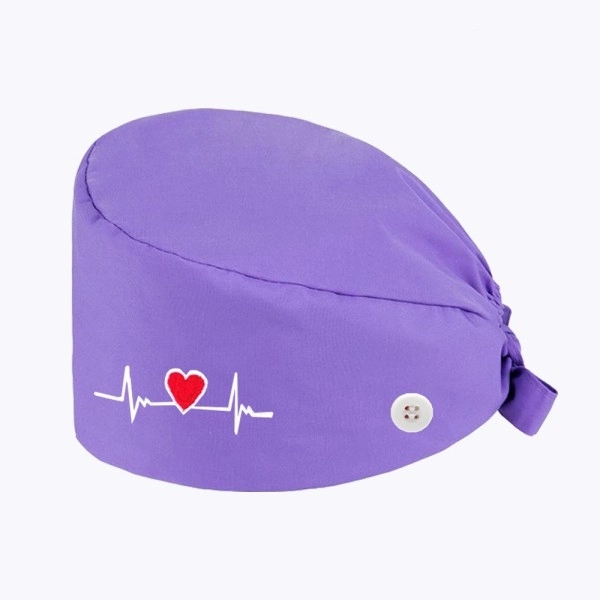 Adjustable Nurse Working Cap With Buttons/Medical Care 7