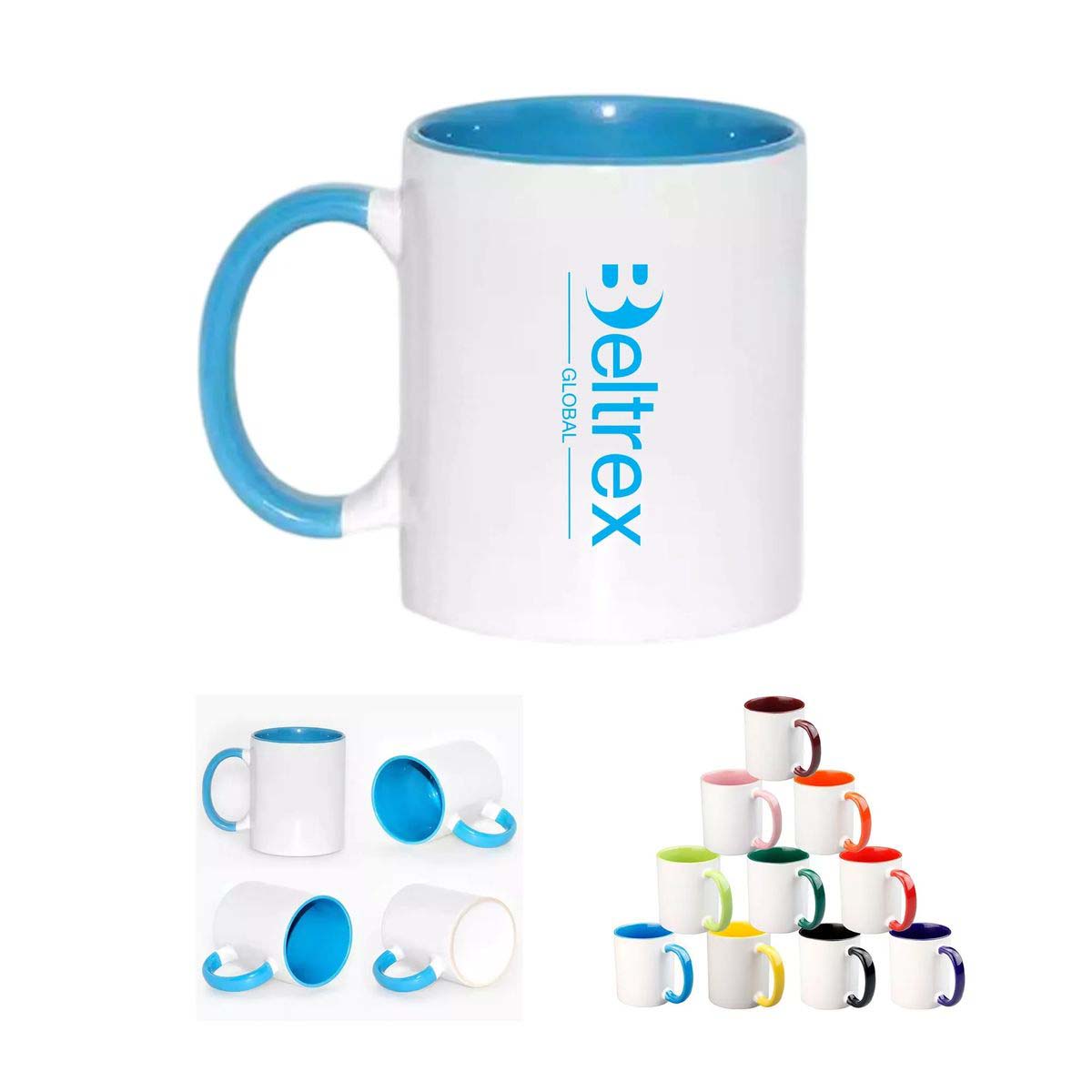 Ceramic Drinking Mug Dishwasher Safe Durable 3