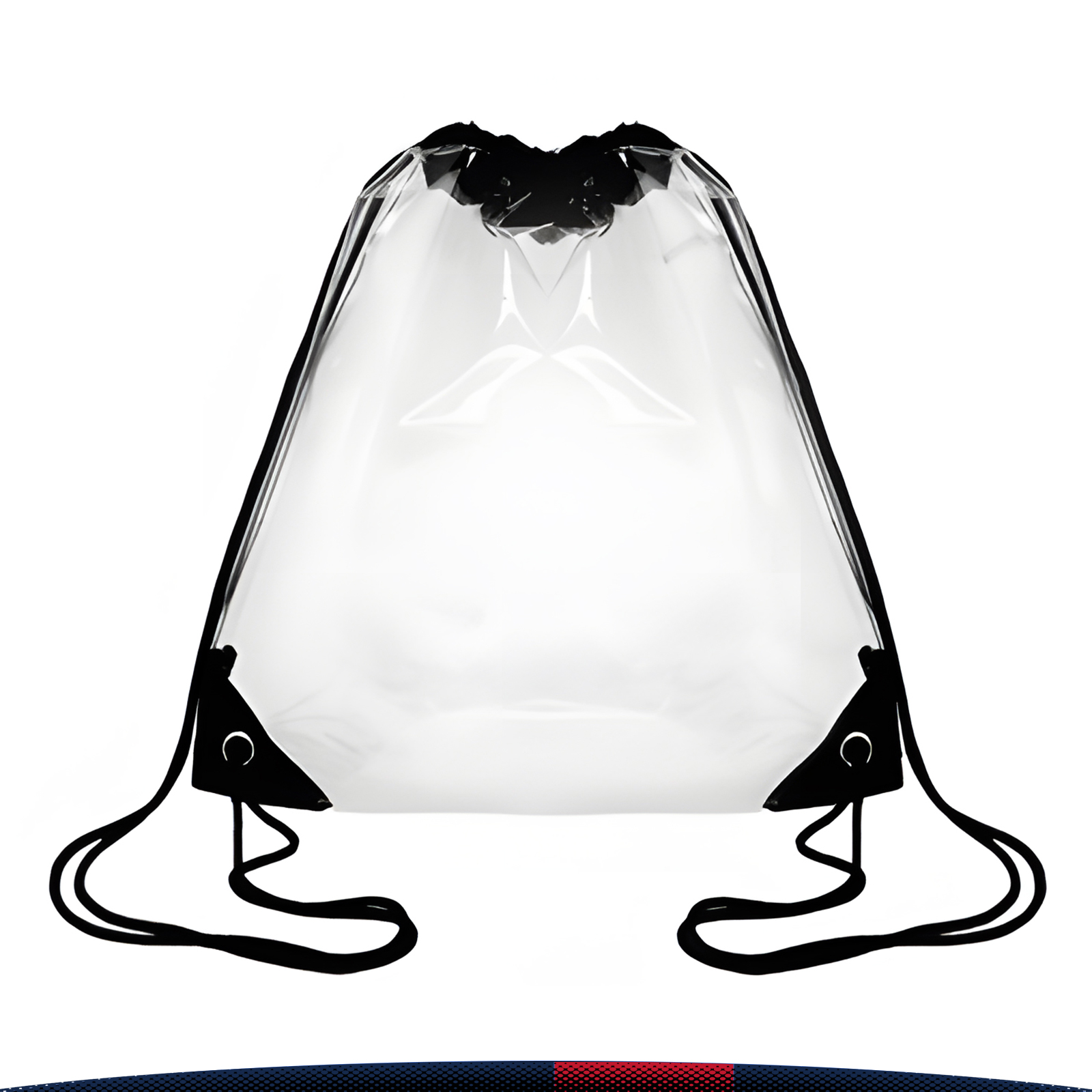Quisr Clear Drawstring Backpack 4