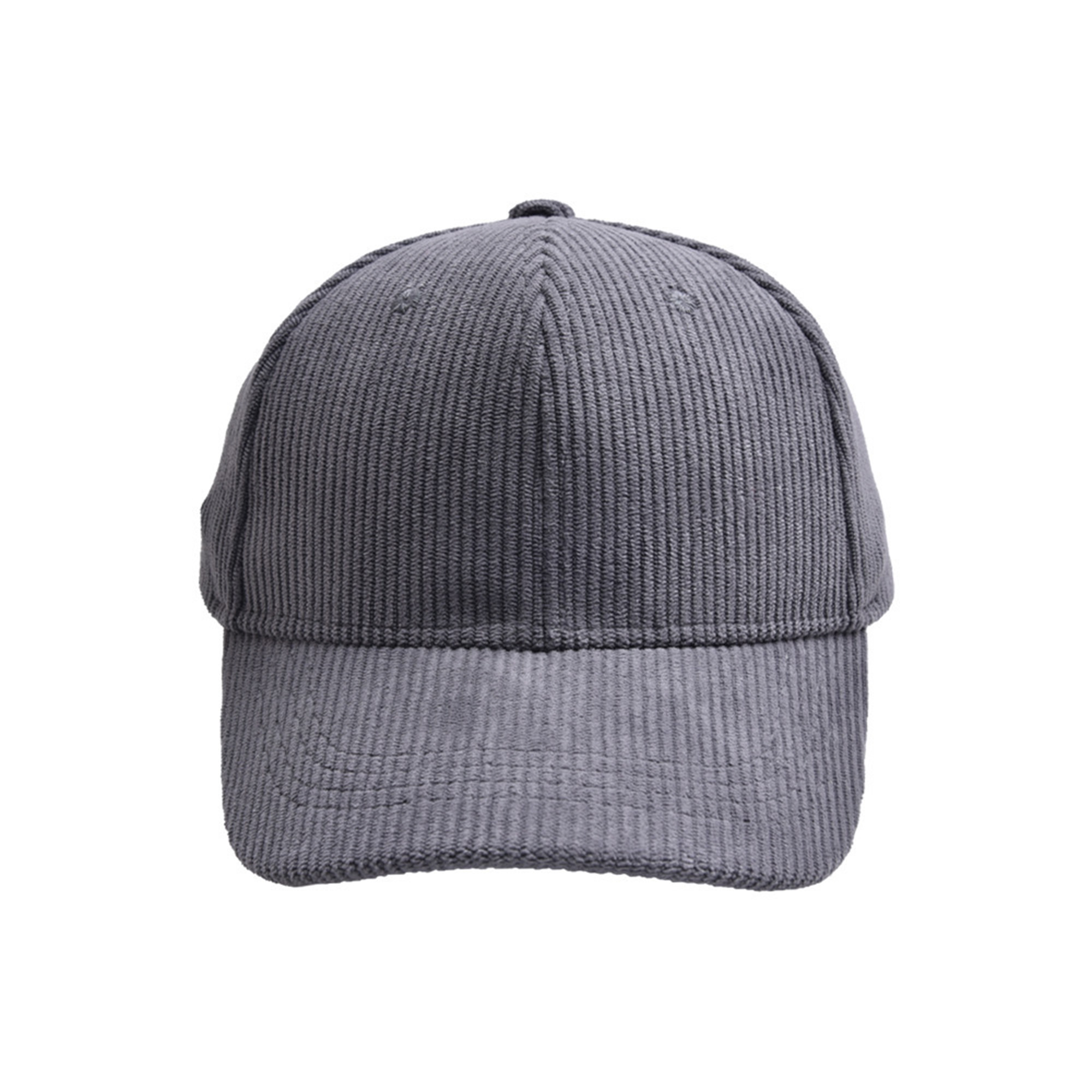 Adjustable Corduroy Baseball Cap 21.3 To 23.6" 3