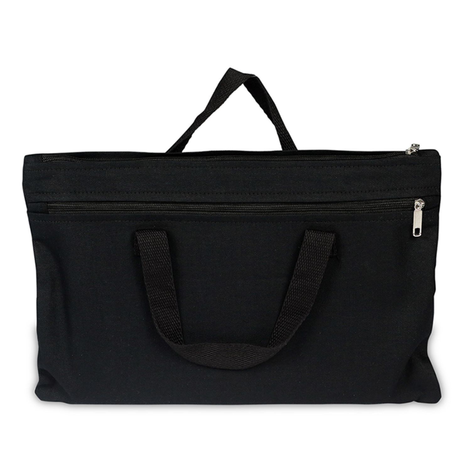 100% Cotton Canvas Document Bag USA Decorated (15.5" x 10")
