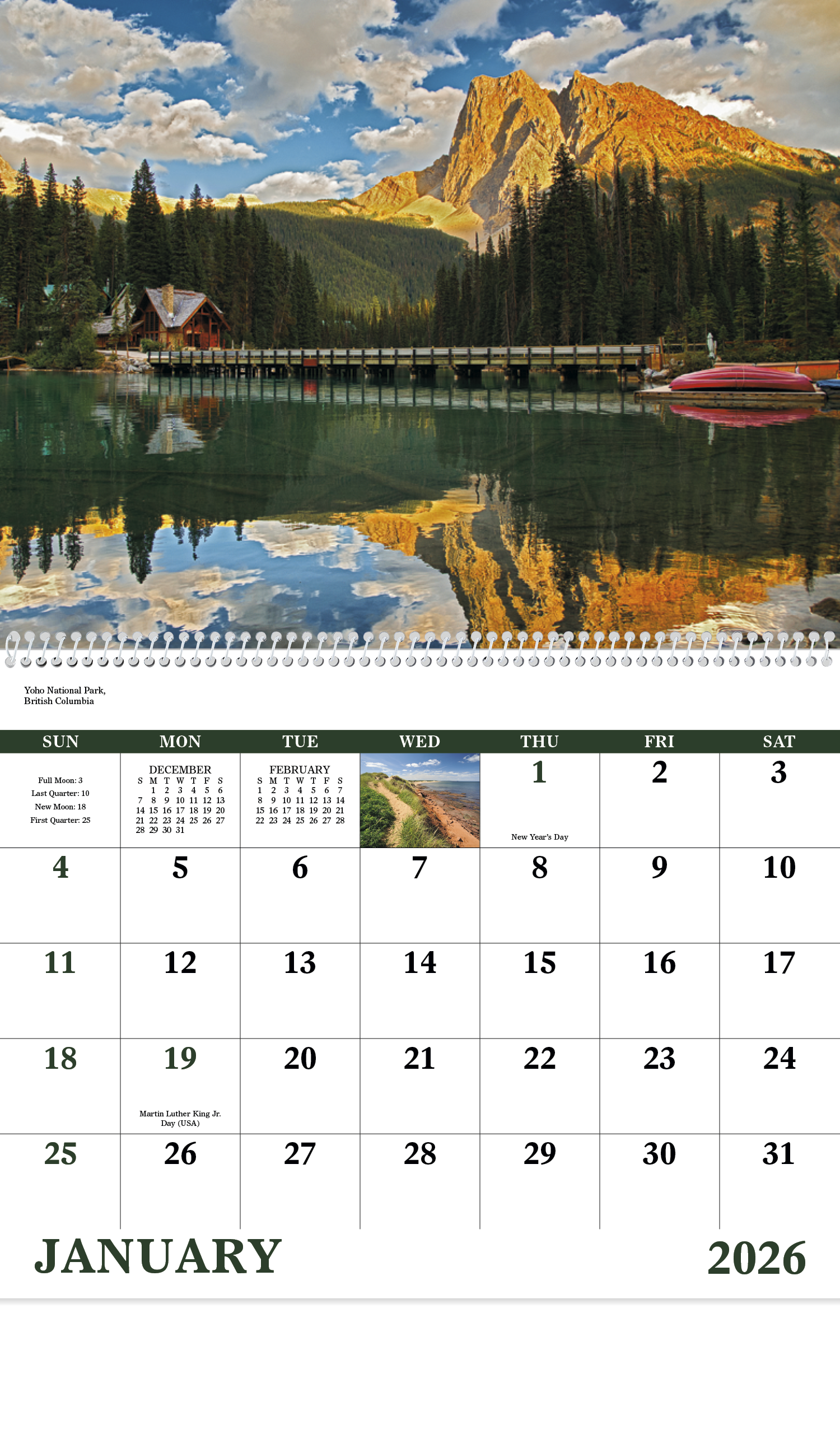 Good Value™ Canadian National Parks - Spiral Calendar 42