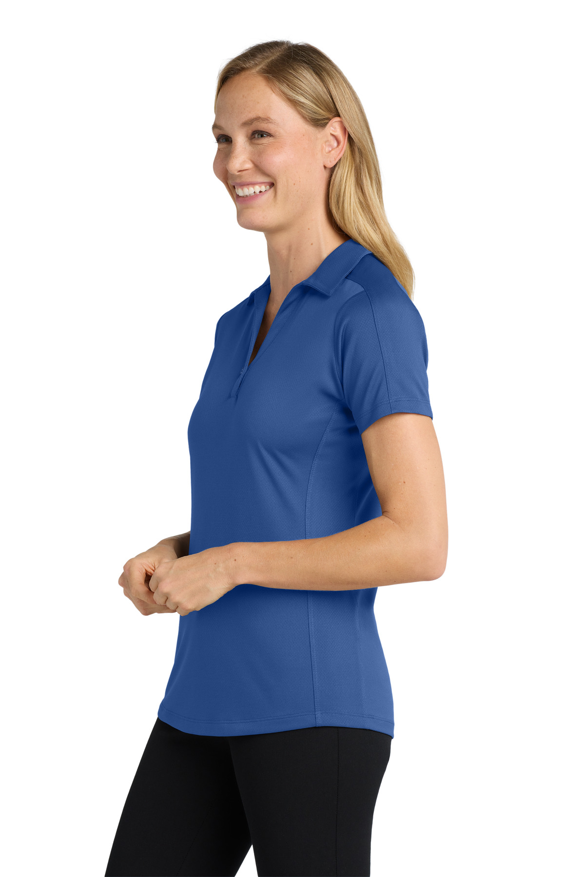 Port Authority Women's Diamond Jacquard Polo. L569 3