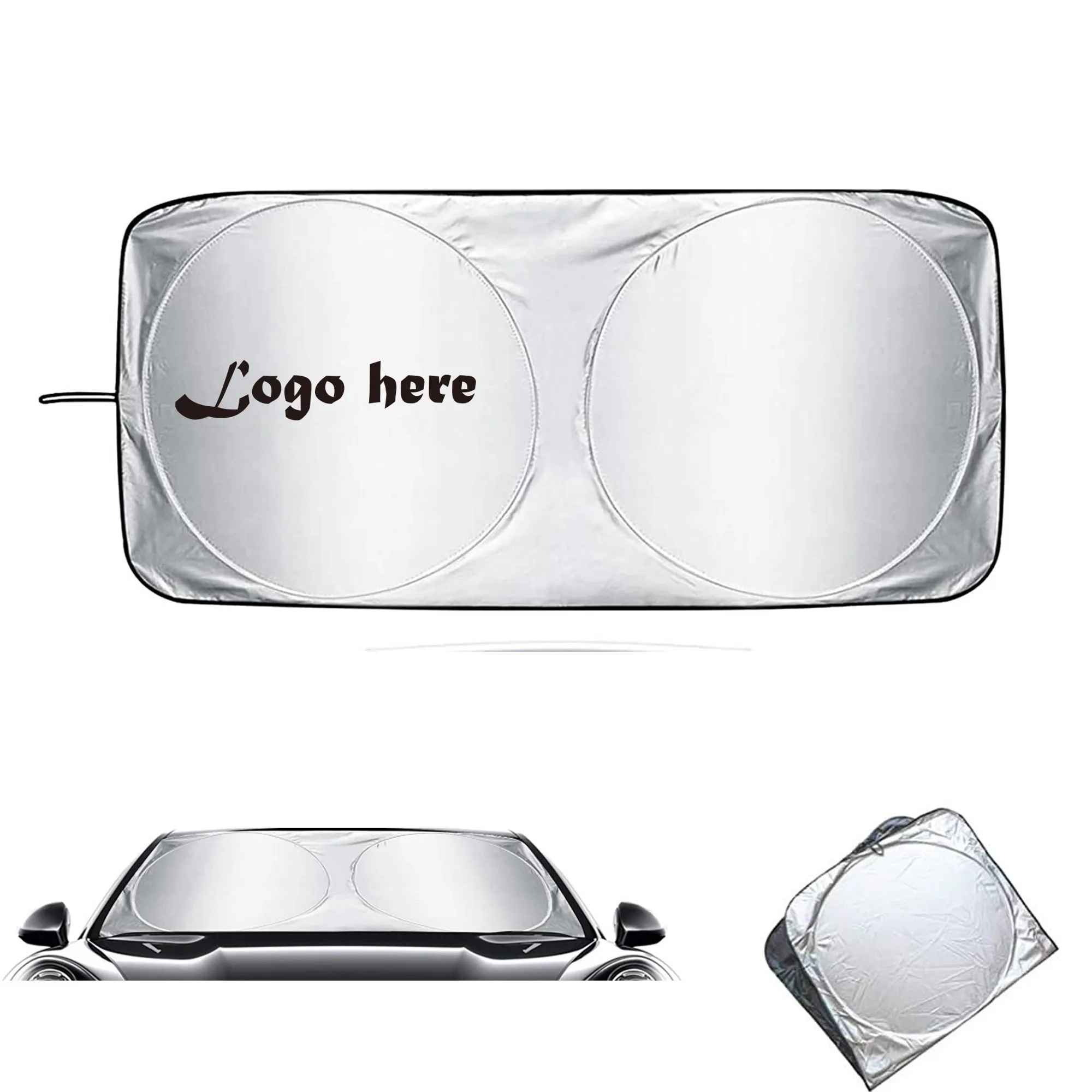 Car Sun Shade With A Pouch 10pcs 2