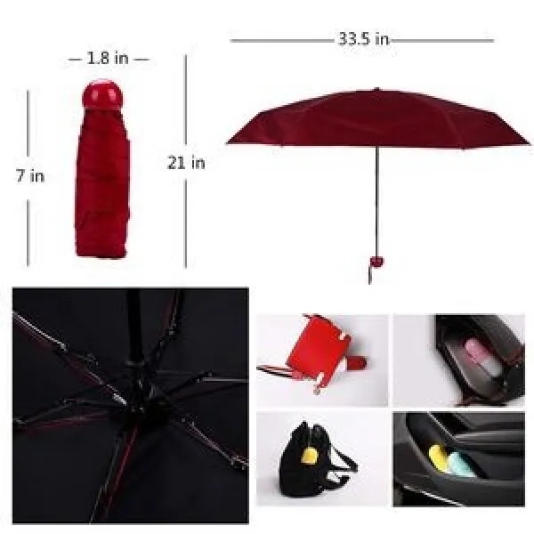 Ultra Lighweight Umbrella With Capsule Case 3