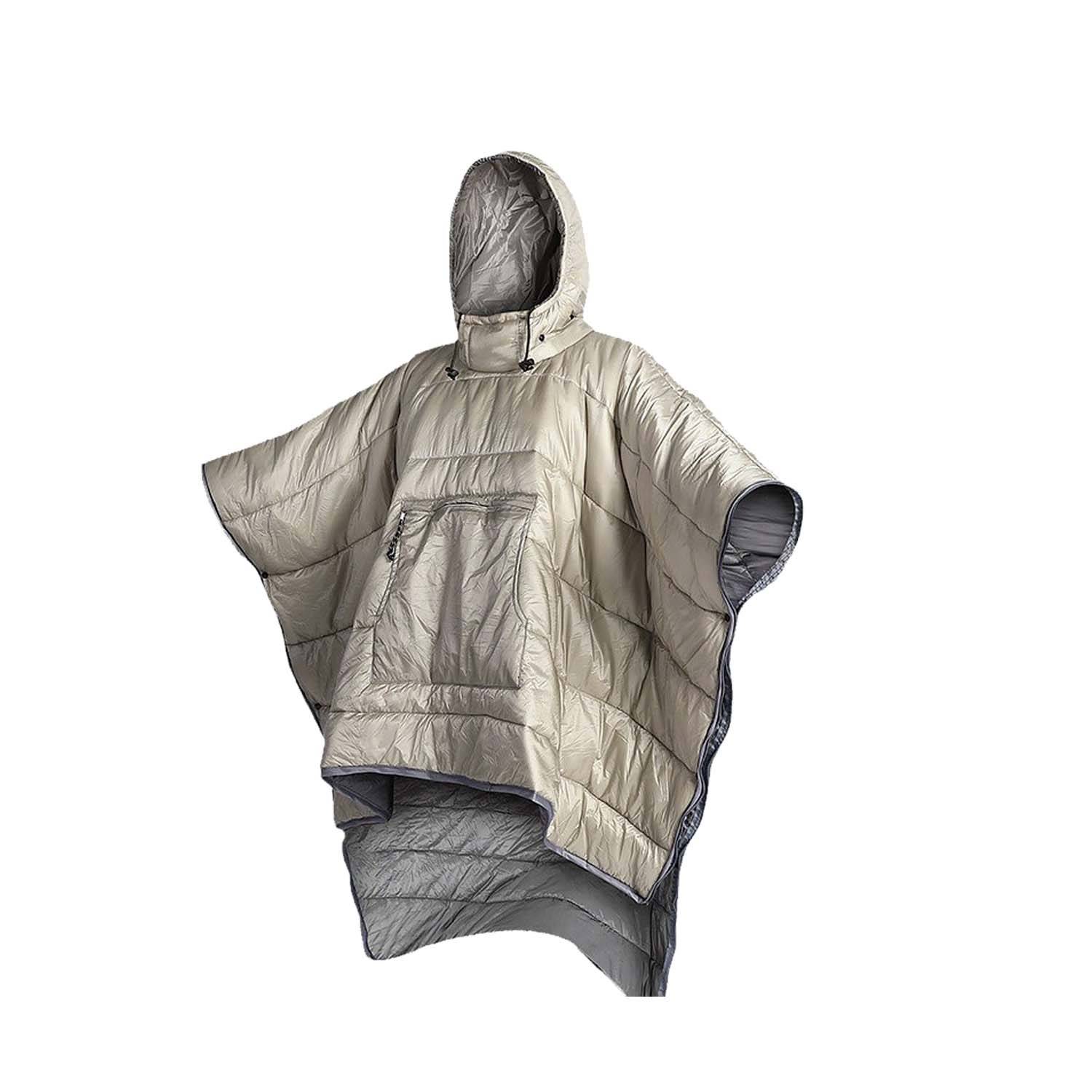 Ultra Light Down Cotton Wearable Cape Sleeping Bag 1