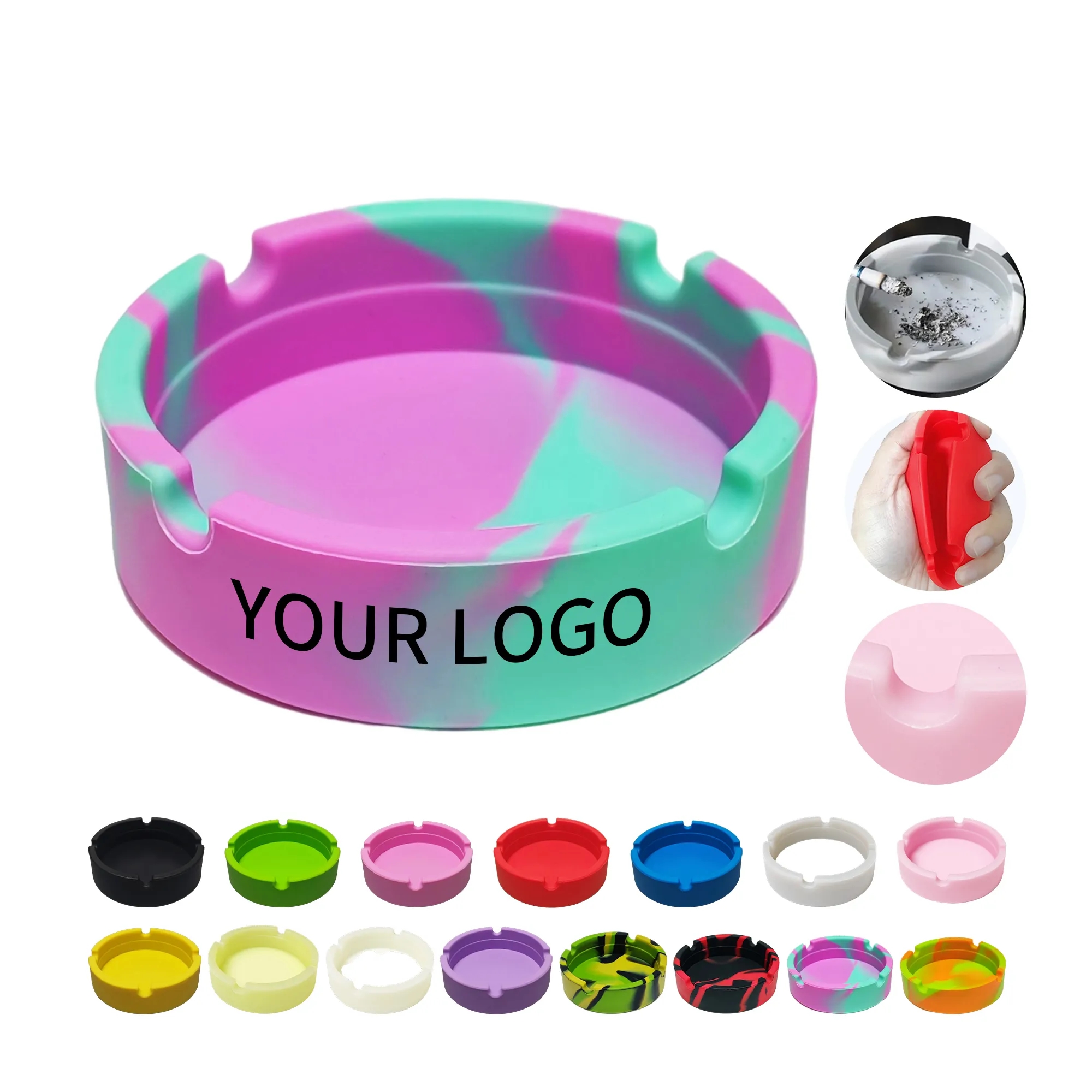 Silicone Ashtray 8
