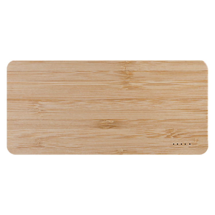 Eco-Friendly Bamboo 10W Fast Wireless Charger And 10000mAh Power Bank 6