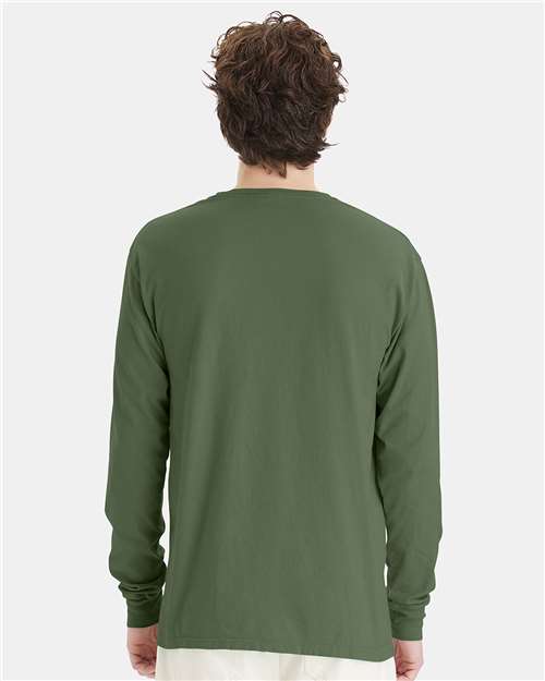 Unisex Garment-Dyed Long Sleeve T-Shirt - GDH200 5