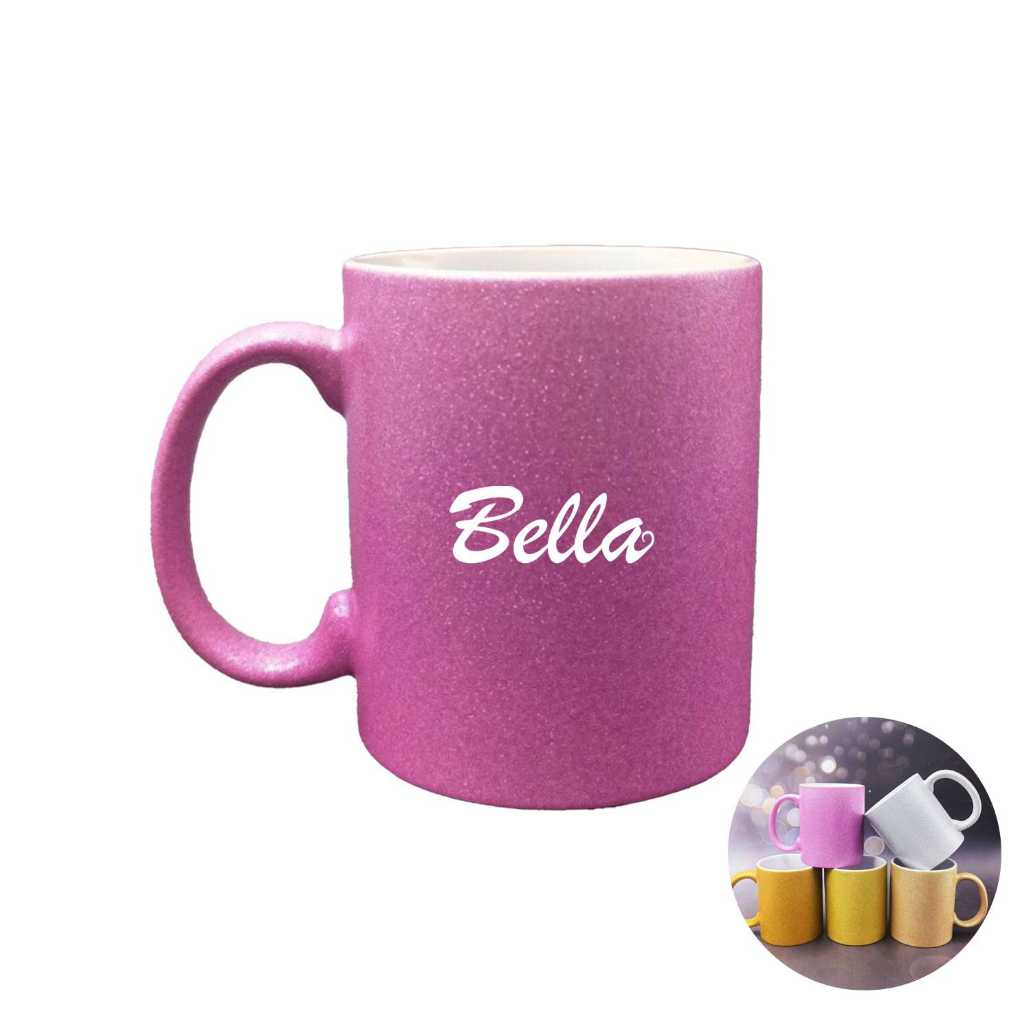 11oz Metallic Ceramic Mug 5