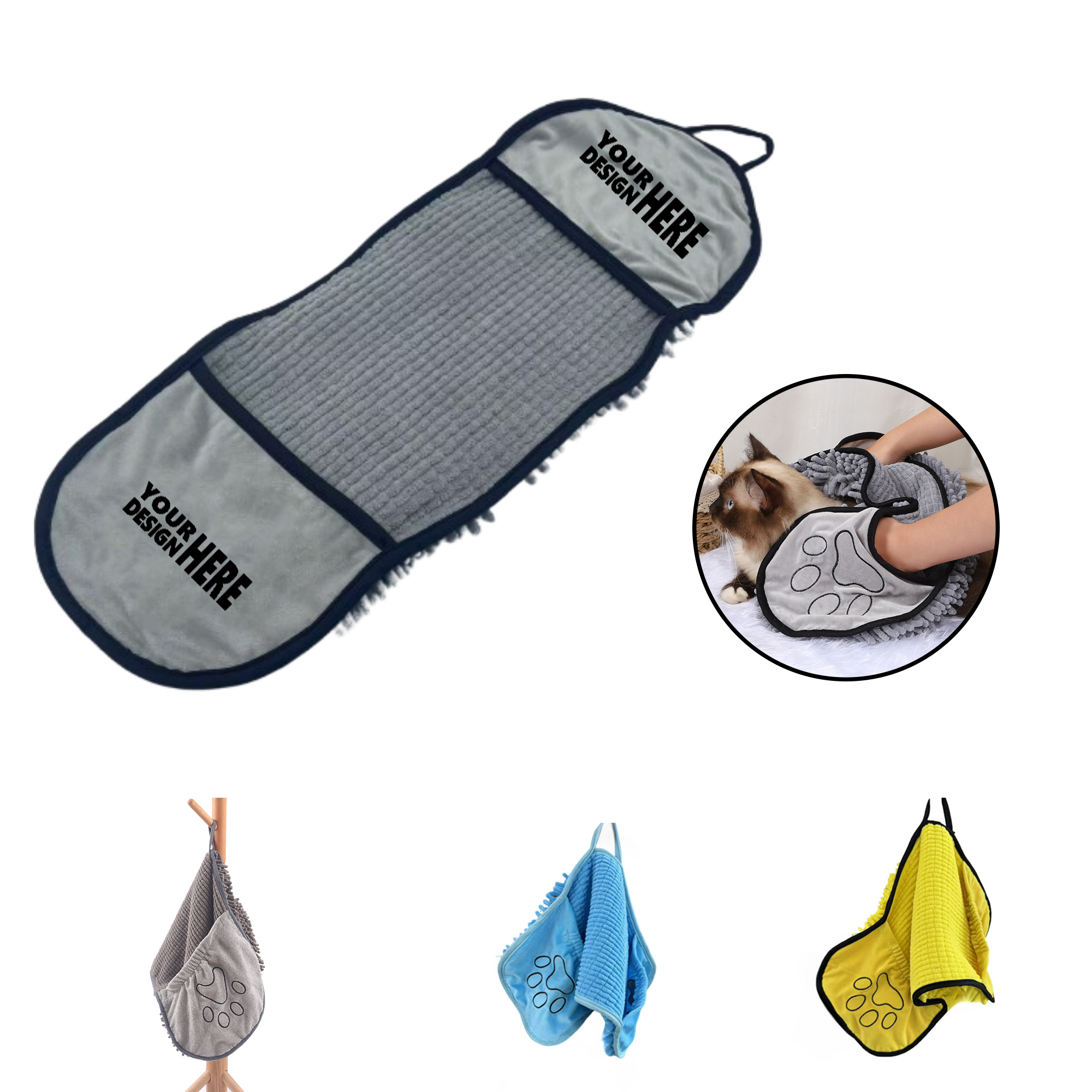 Super Dry Pet Towel - Quick Absorption 2