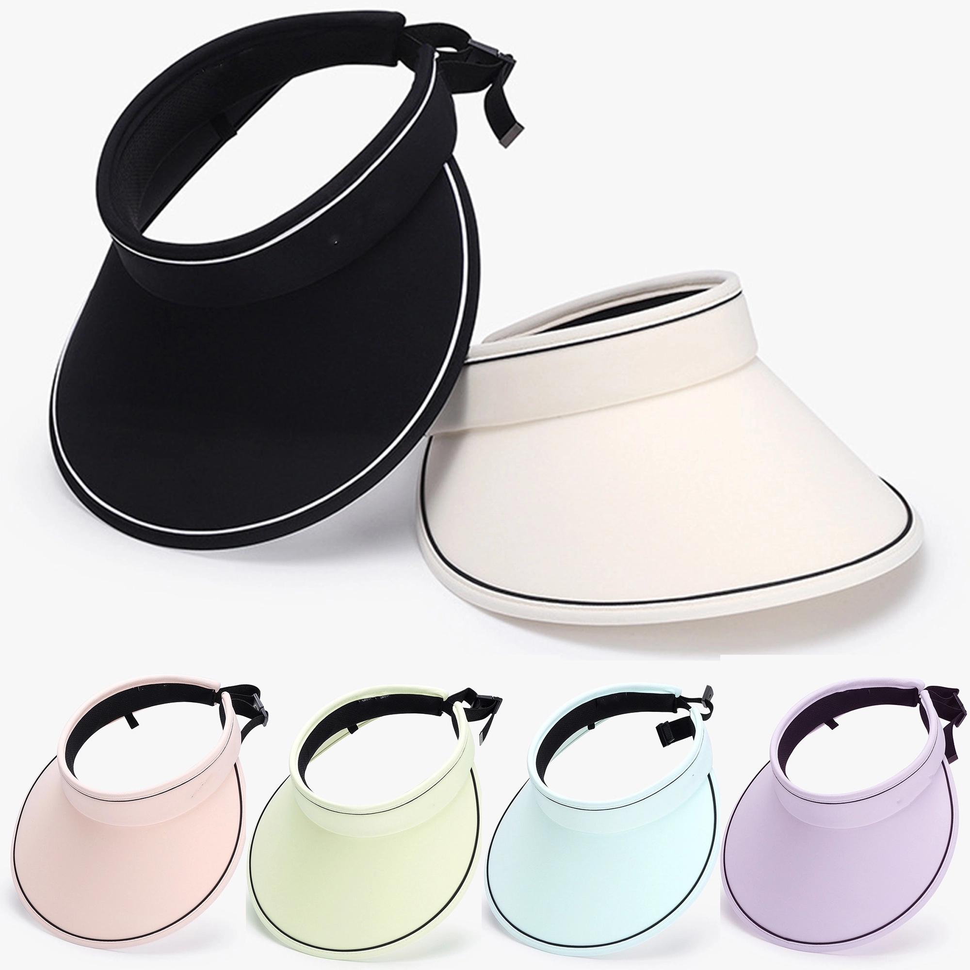 Premium Sun Visor Hats Athletic Half Cap 7