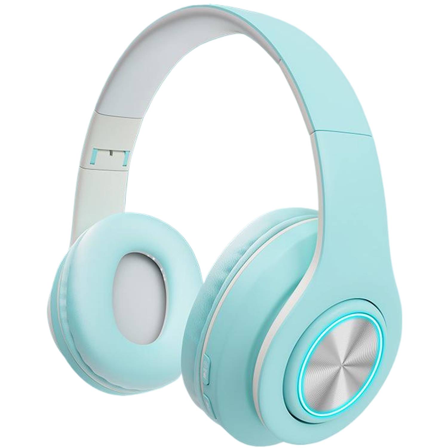 Wireless Bluetooth Foldable LED Over-Ear Headphones 8