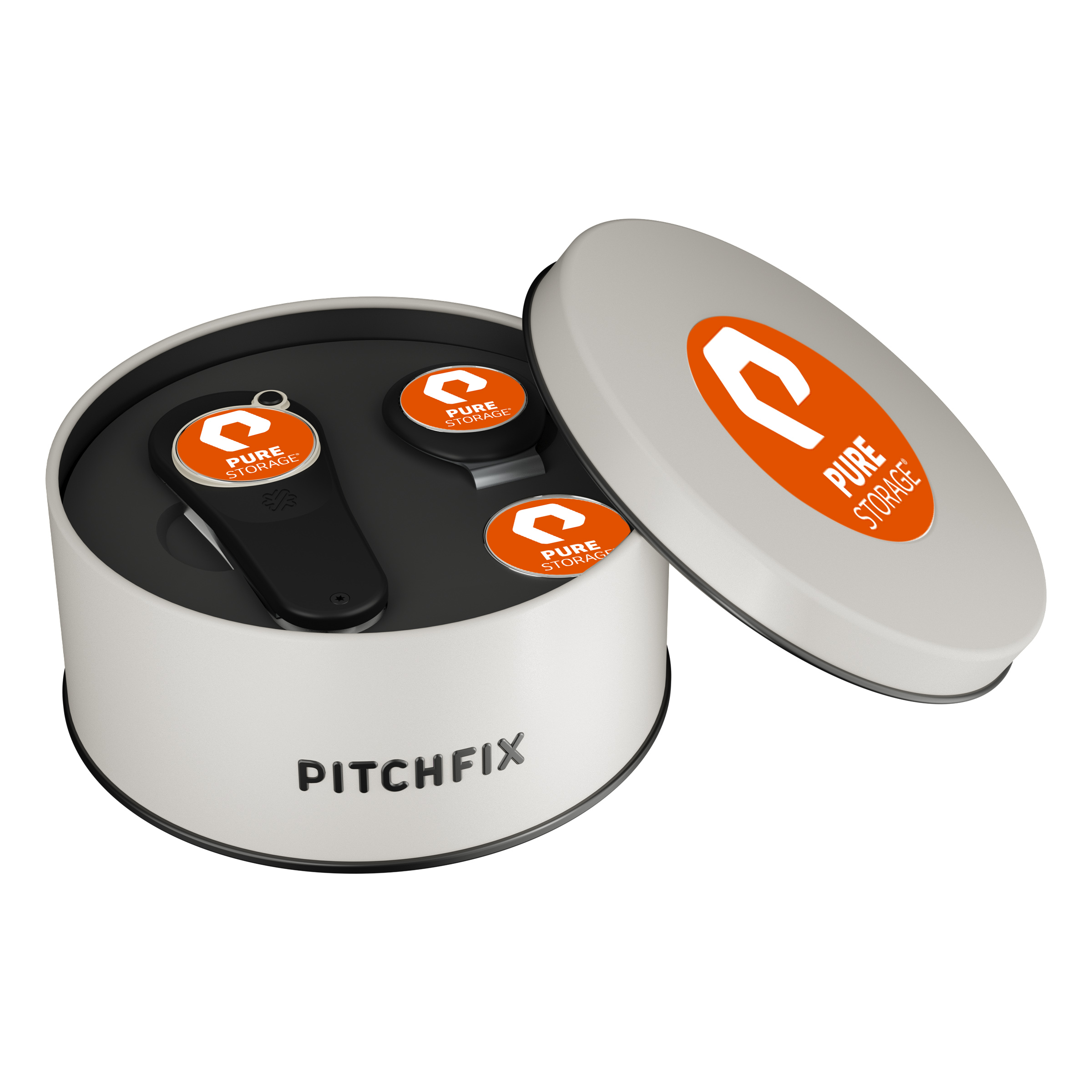 Pitchfix Original 2.5 Golf Divot Tool Deluxe Gift Set w/ Hat Clip 8