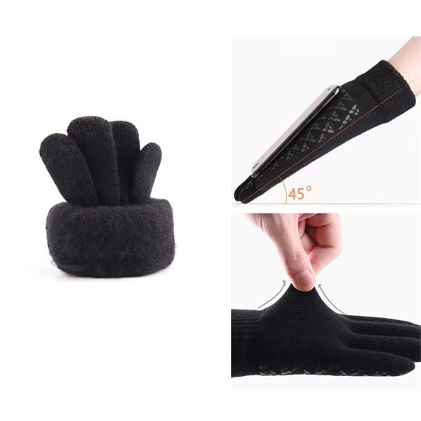 Knit Touchscreen Gloves 3