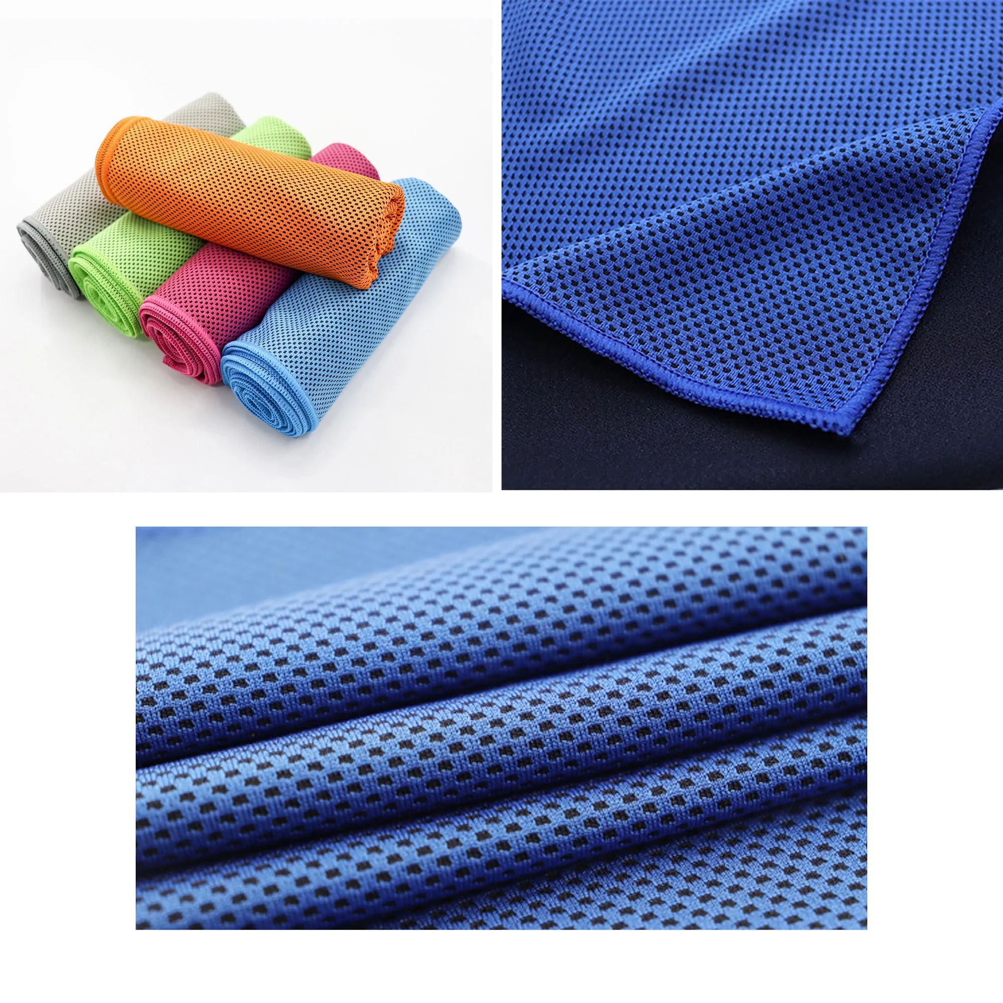 MOQ100 Microfiber Sport 40" x  12"  Cooling Towel 2