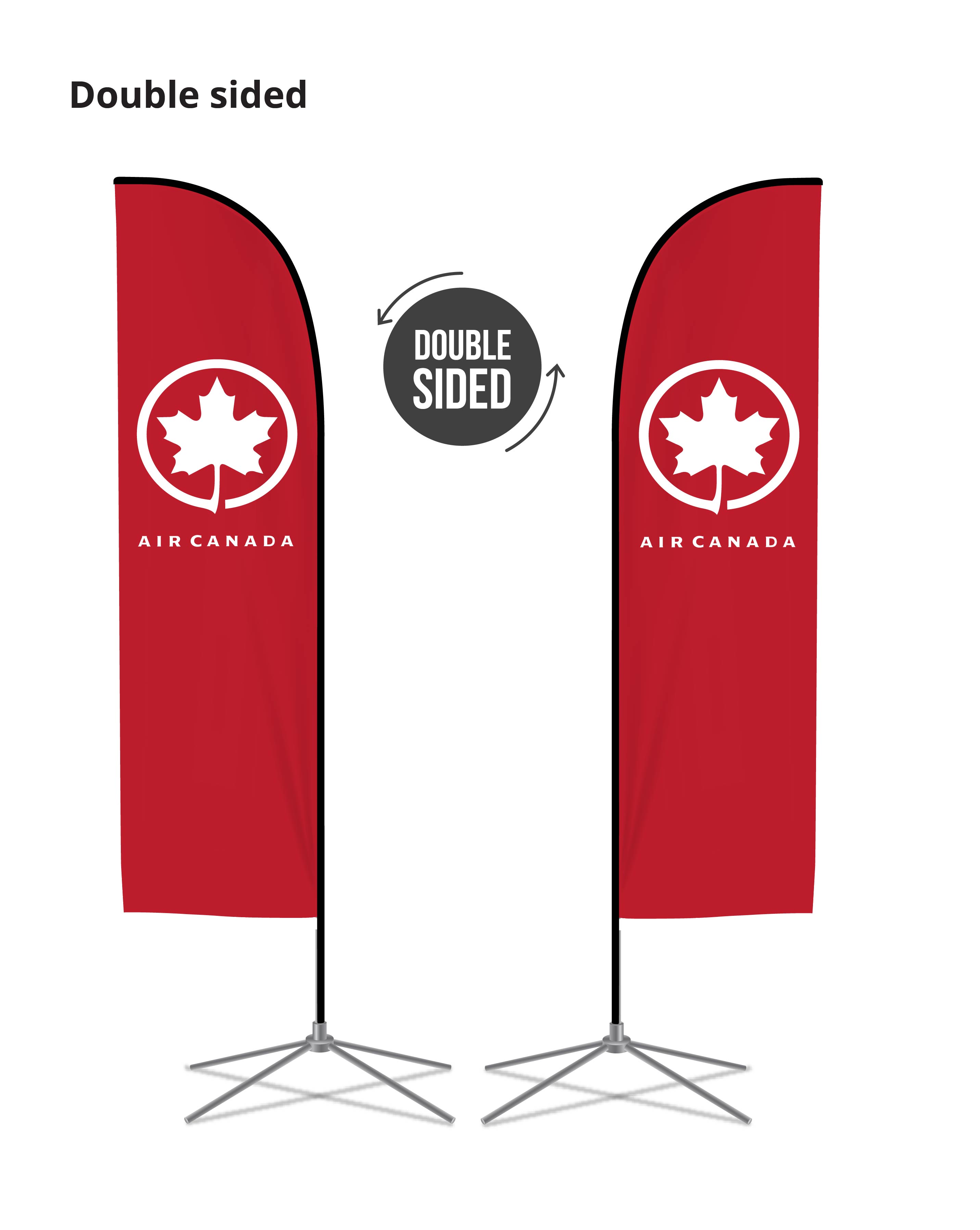 Flutter Flag Banner Double Sided Kit (8ft) 2