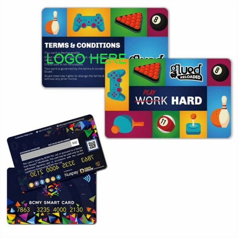 Inkjet Printable PVC ID Cards With NFC
