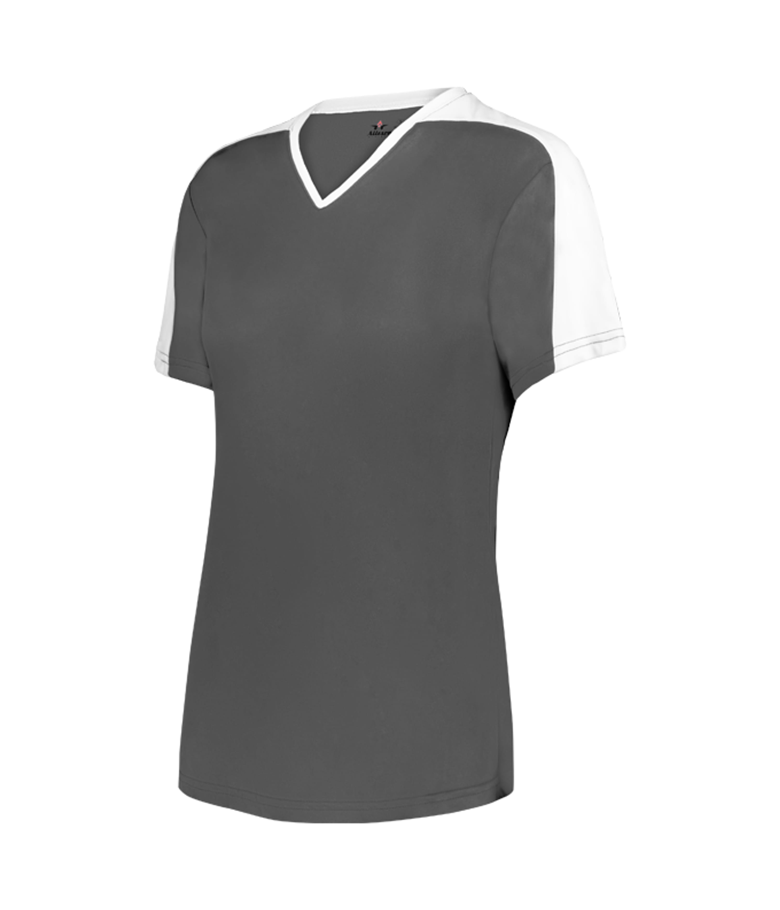 GIRLS V-NECK SOFTBALL JERSEY 10