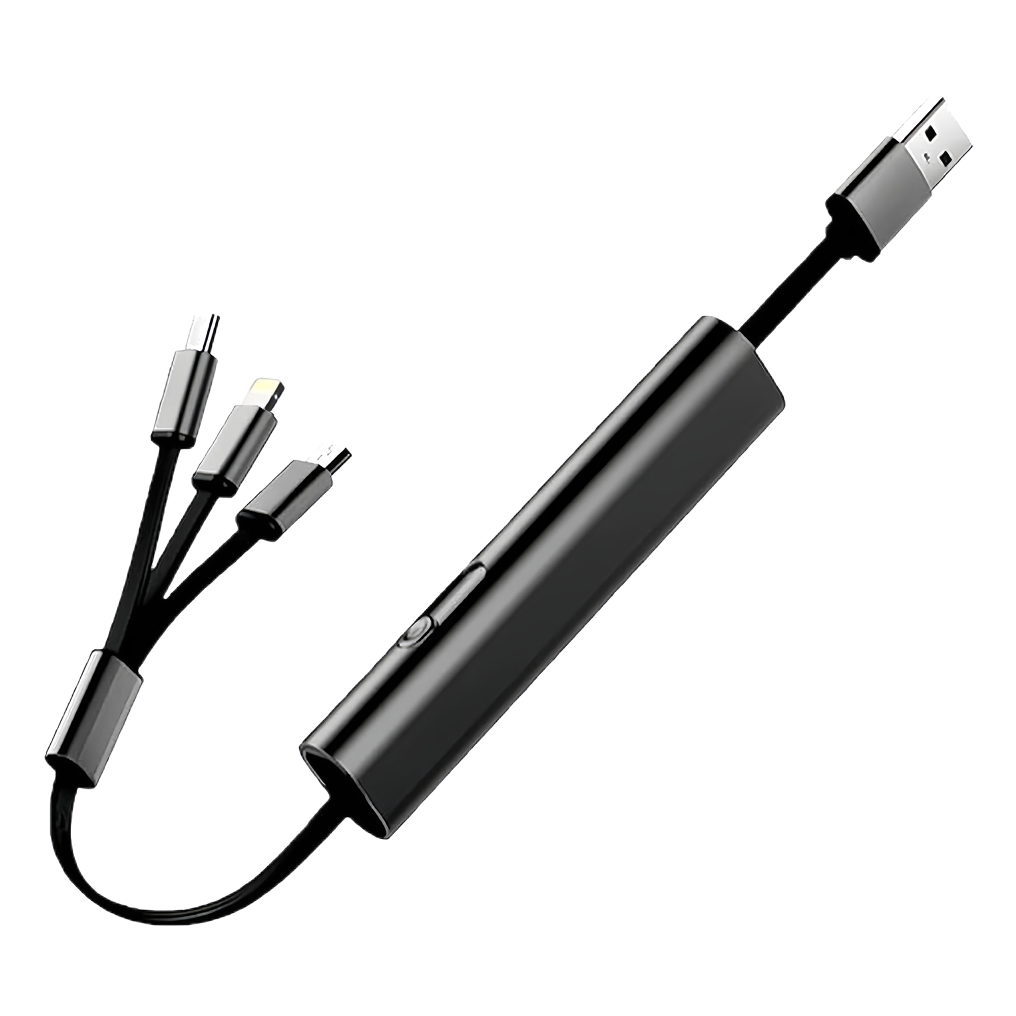 3-in-1 Retractable Charging Cable with Fast Charge 5