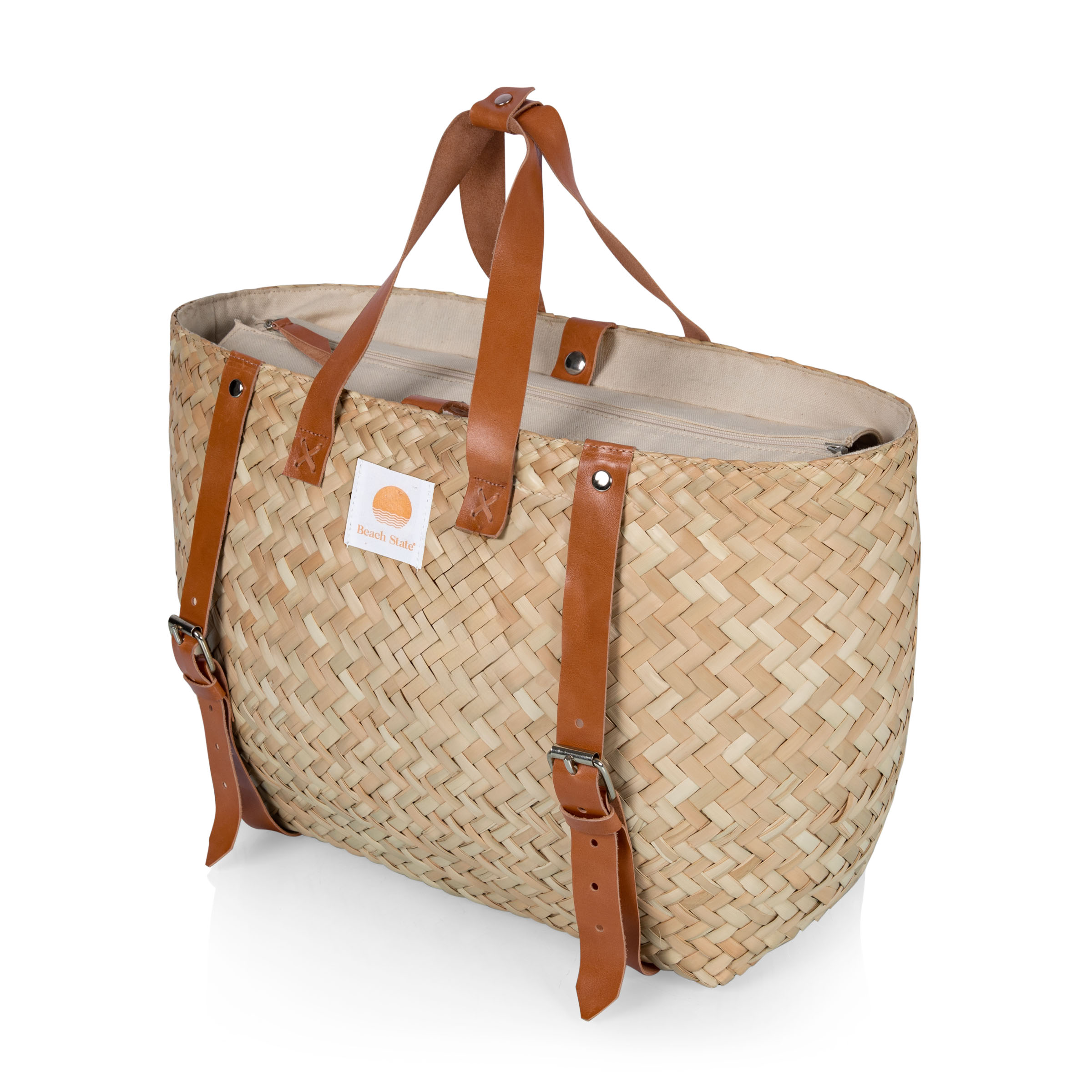Hermosa Woven Beach Cooler Bag 5