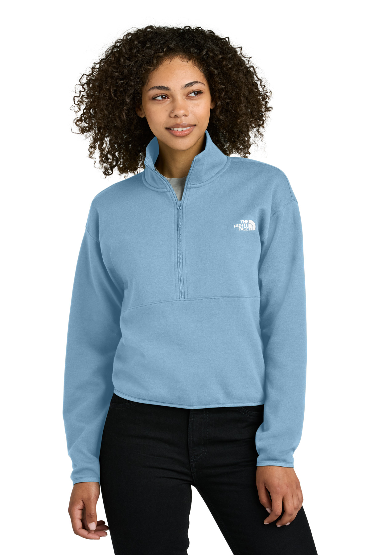 The North Face Women's Double-Knit 1/2-Zip Fleece NF0A8C5H 6