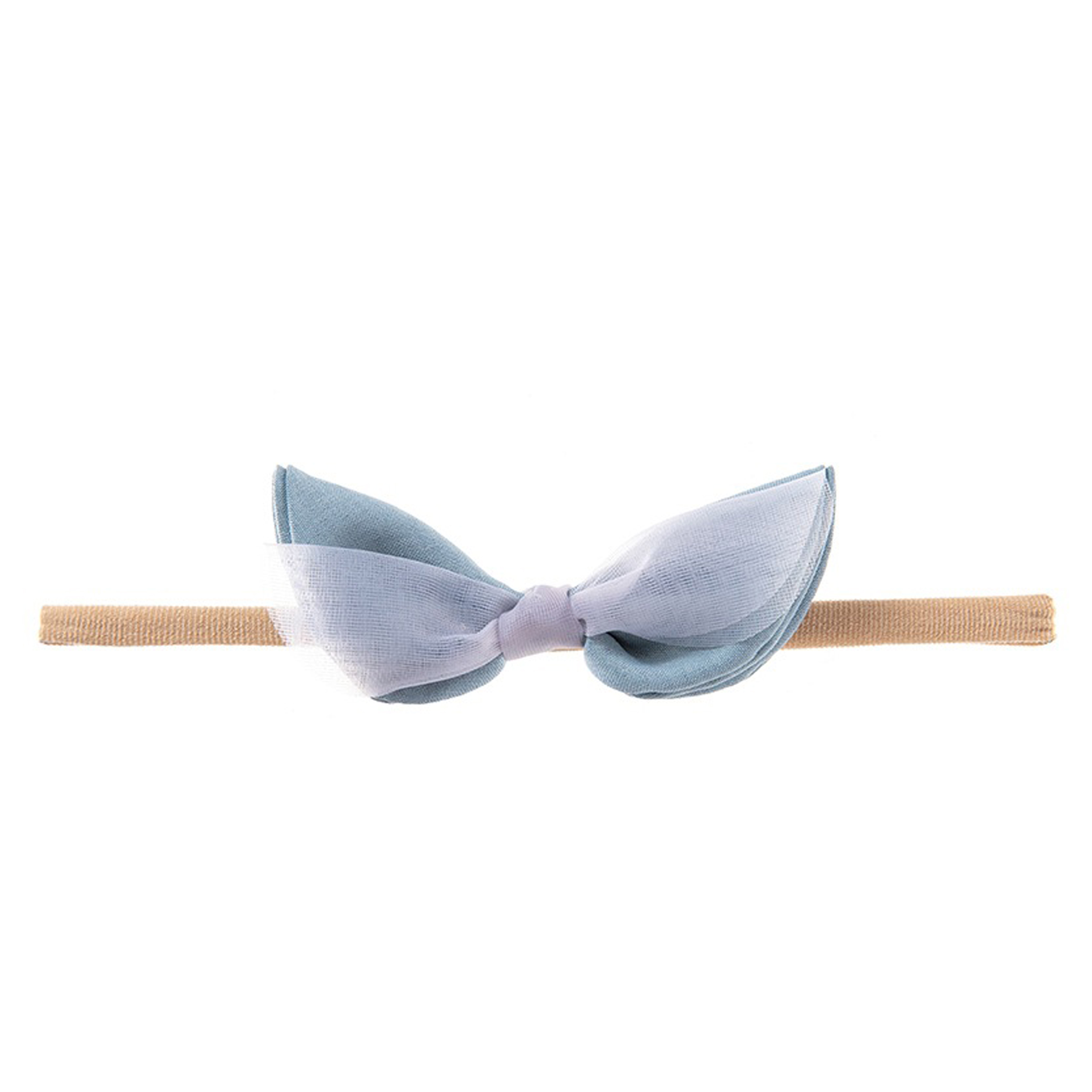 Nylon Baby Solid Color Bow Hair Accessory 6