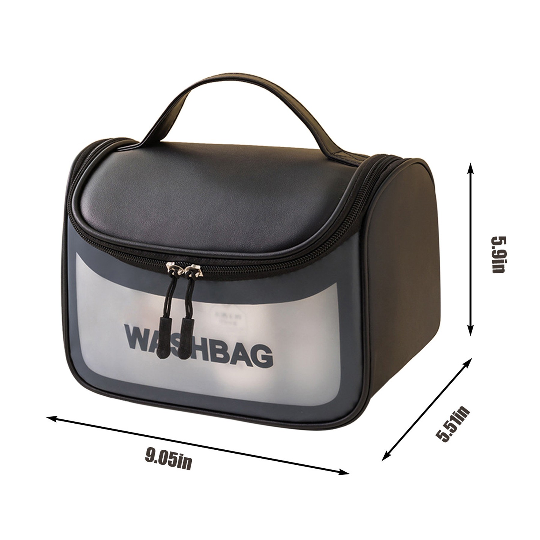 Clear Travel Toiletry bag 1