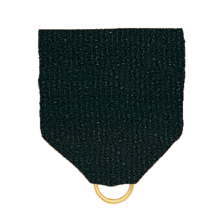 Solid Black Pin Drape Ribbon with Jump Ring 2