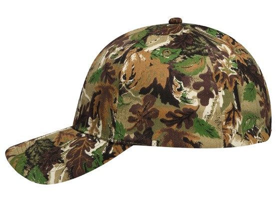 OTTO CAP "OTTO FLEX" Camouflage 6 Panel Low Profile Baseball Cap 2