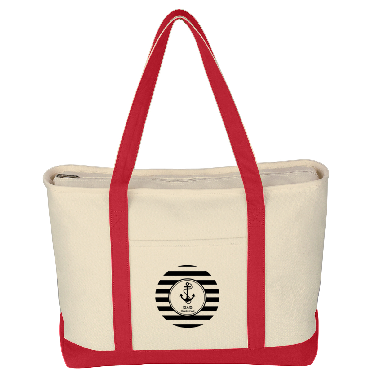 Large Starboard Cotton Canvas Tote Bag, custom tote bag with logo imprint 27