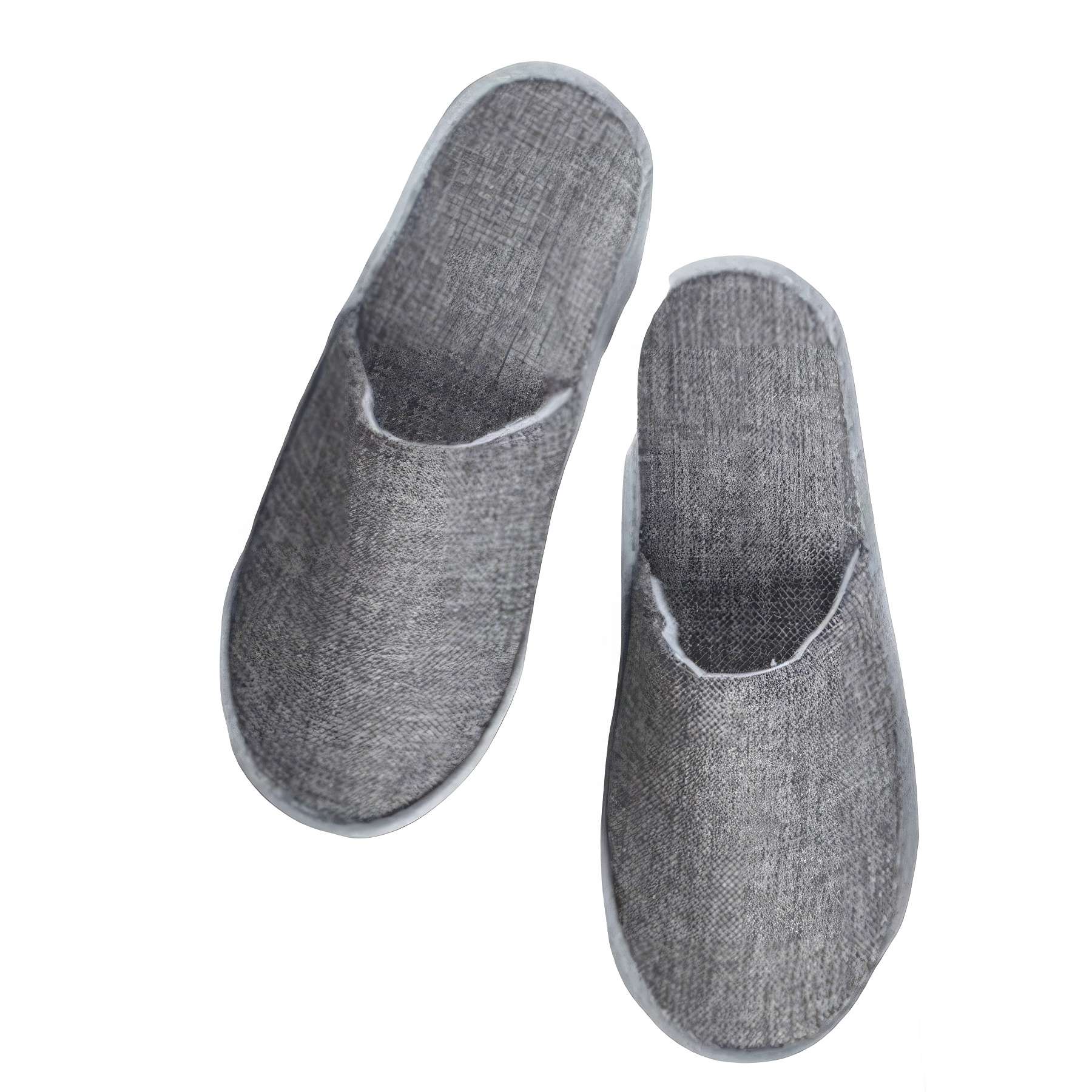 Custom Flax Non-slip Slippers For Hotel 3