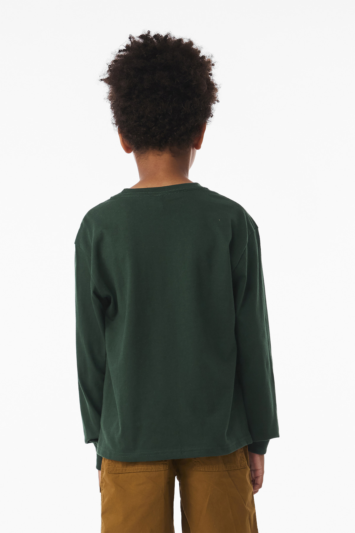 BELLA+CANVAS Youth 6-Ounce Heavyweight Long Sleeve Tee BC3511Y 36