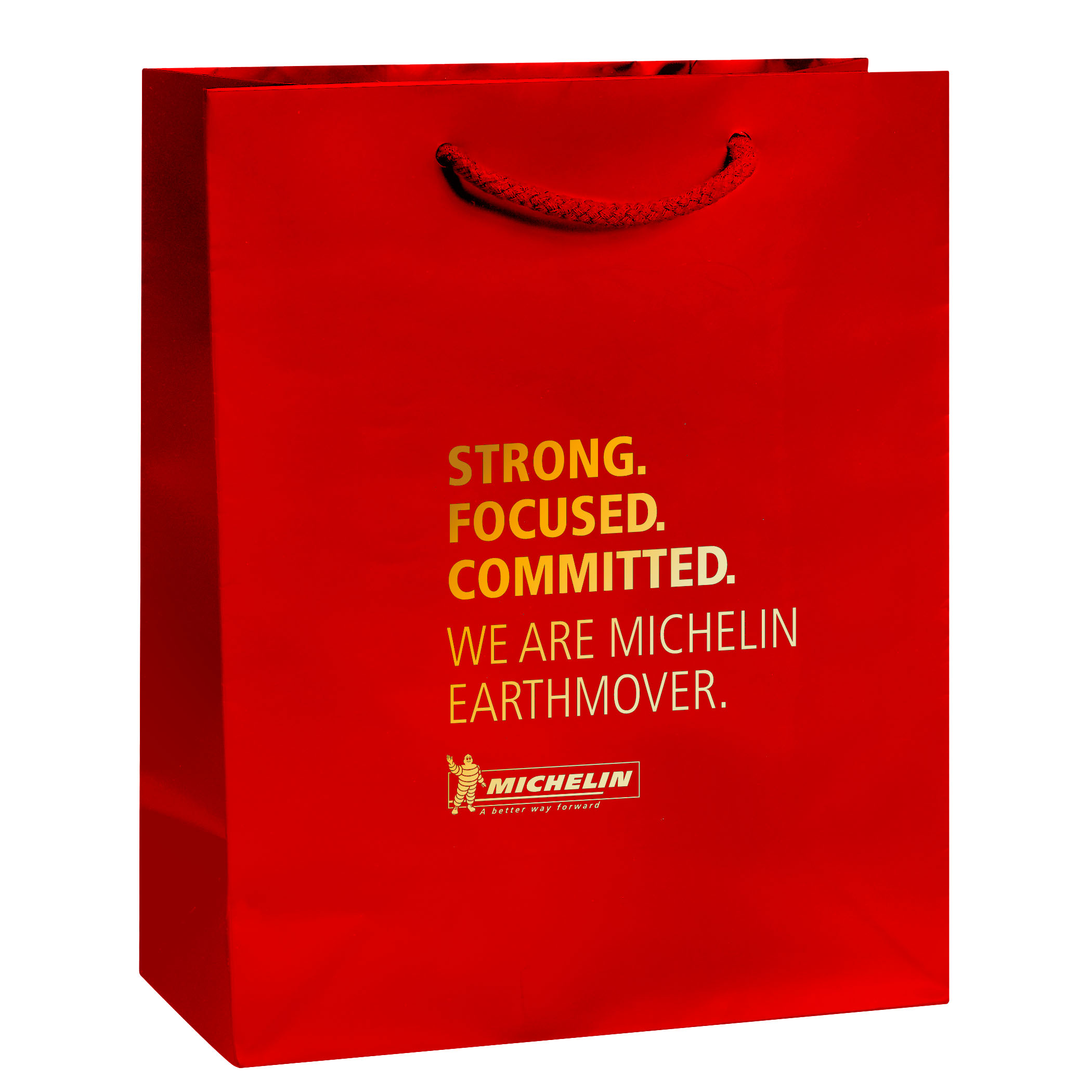 Gloss Laminated Euro Tote Bags - Foil Stamped 8