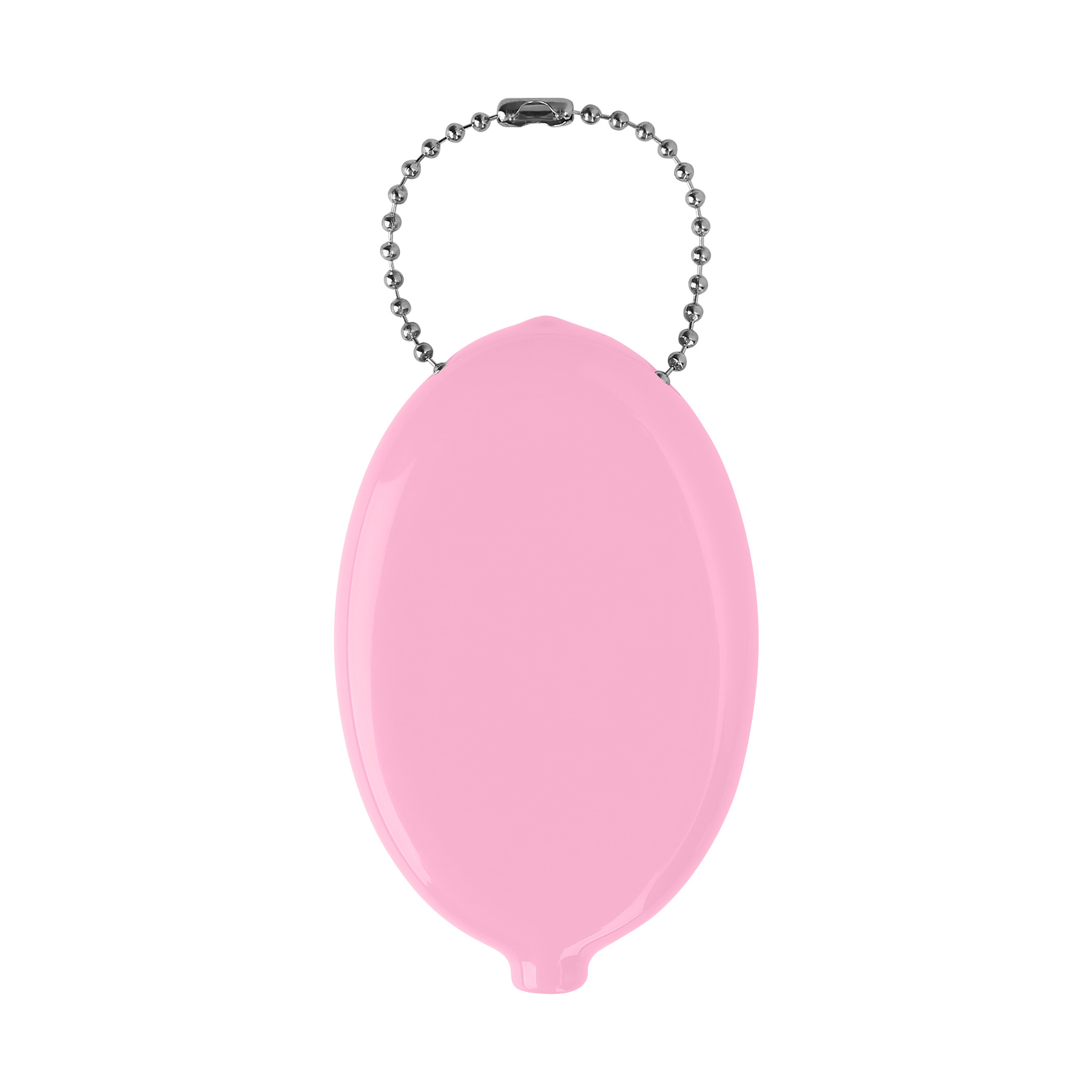 Oval Coin Pouch With Keychain 13