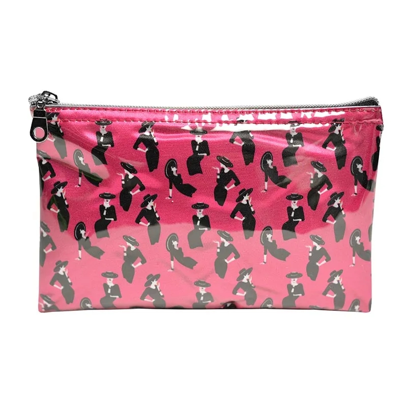 Sublimated Zippered Pouch with Clear Vinyl Overlay 3