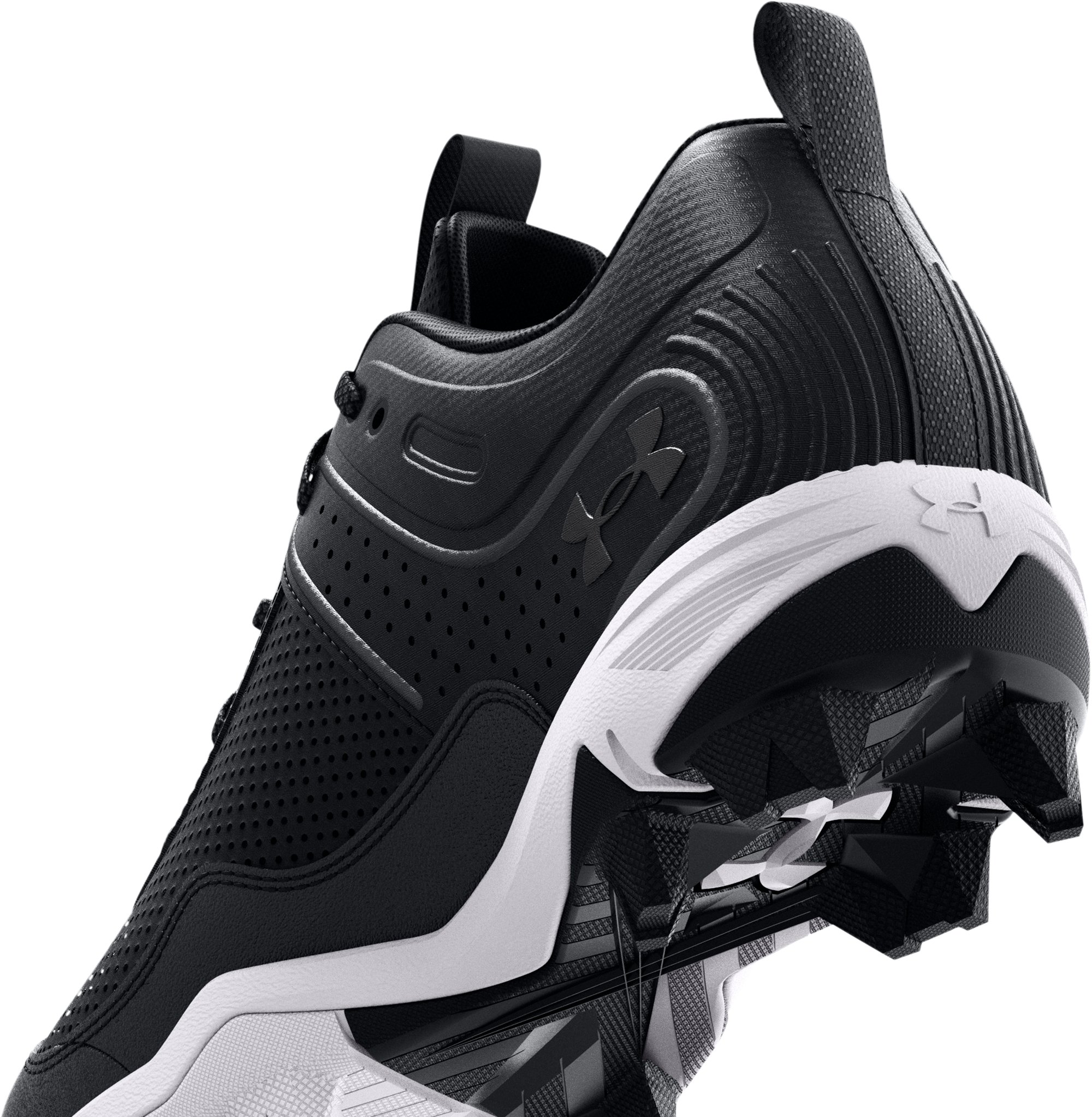 Girls' UA Glyde RM Jr. Softball Cleats 3