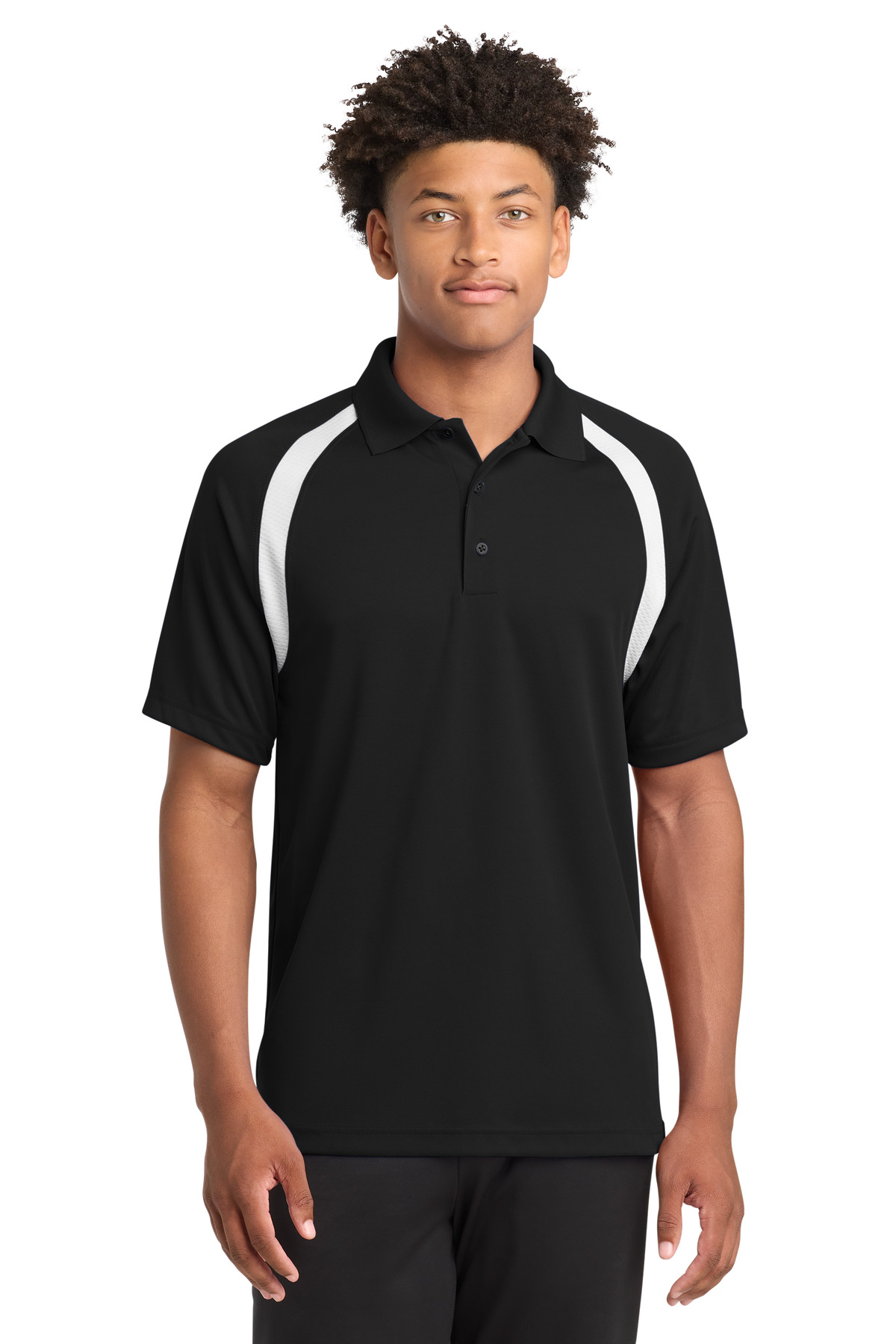 Sport-Tek Dry Zone Colorblock Raglan Polo. T476 45