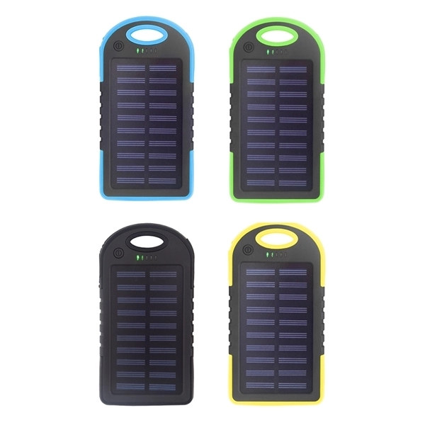 Quick Ship 5000mAh Solar Power Bank 11